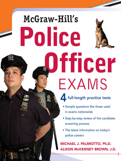 Title details for McGraw-Hill's Police Officer Exams by Michael J. Palmiotto - Wait list